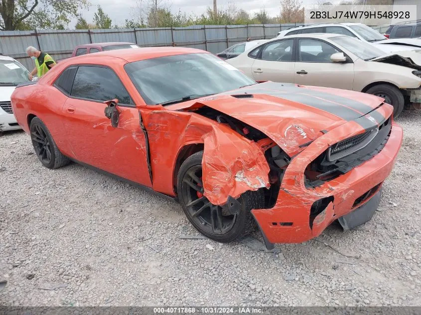 2009 Dodge Challenger Srt8 VIN: 2B3LJ74W79H548928 Lot: 40717868