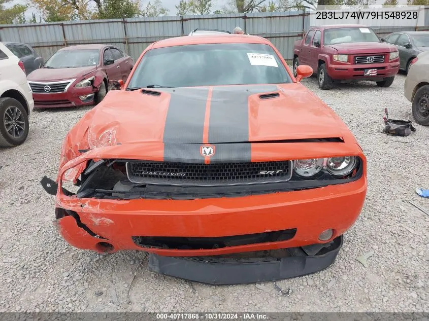 2009 Dodge Challenger Srt8 VIN: 2B3LJ74W79H548928 Lot: 40717868