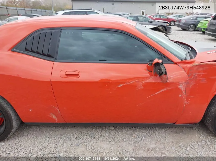 2009 Dodge Challenger Srt8 VIN: 2B3LJ74W79H548928 Lot: 40717868