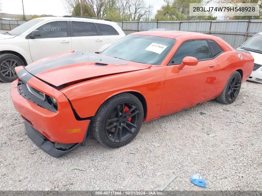 2009 Dodge Challenger Srt8 VIN: 2B3LJ74W79H548928 Lot: 40717868