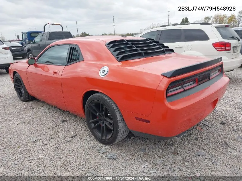 2009 Dodge Challenger Srt8 VIN: 2B3LJ74W79H548928 Lot: 40717868