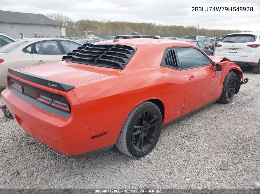 2009 Dodge Challenger Srt8 VIN: 2B3LJ74W79H548928 Lot: 40717868