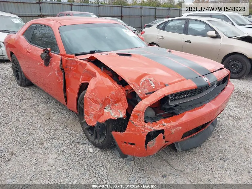 2009 Dodge Challenger Srt8 VIN: 2B3LJ74W79H548928 Lot: 40717868