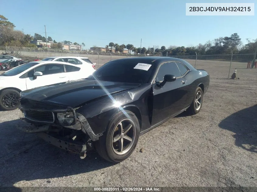 2010 Dodge Challenger Se VIN: 2B3CJ4DV9AH324215 Lot: 38820311