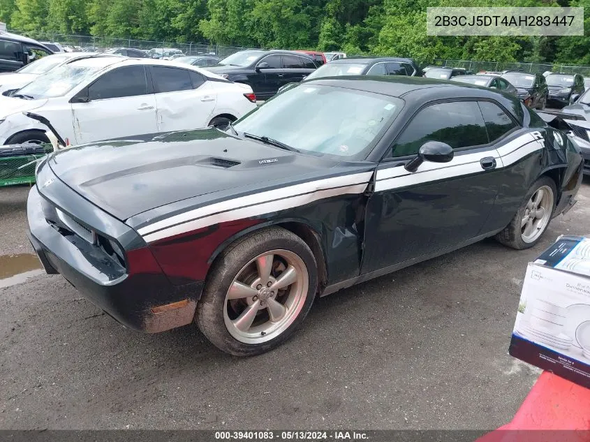 2010 Dodge Challenger R/T VIN: 2B3CJ5DT4AH283447 Lot: 39401083