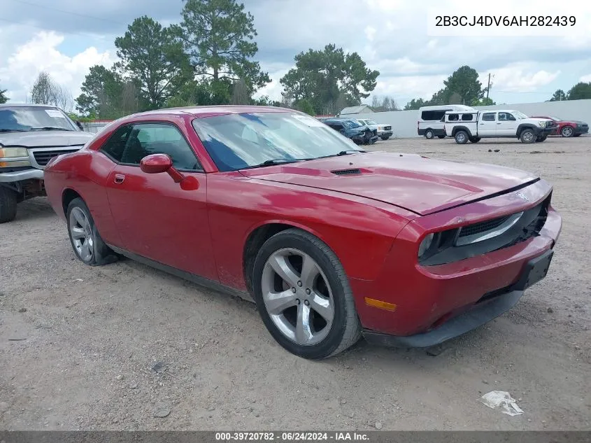 2B3CJ4DV6AH282439 2010 Dodge Challenger Se