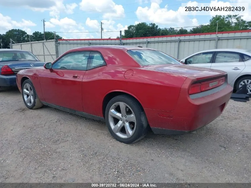 2B3CJ4DV6AH282439 2010 Dodge Challenger Se