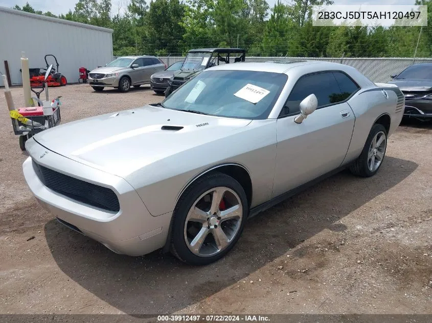 2010 Dodge Challenger R/T VIN: 2B3CJ5DT5AH120497 Lot: 39912497