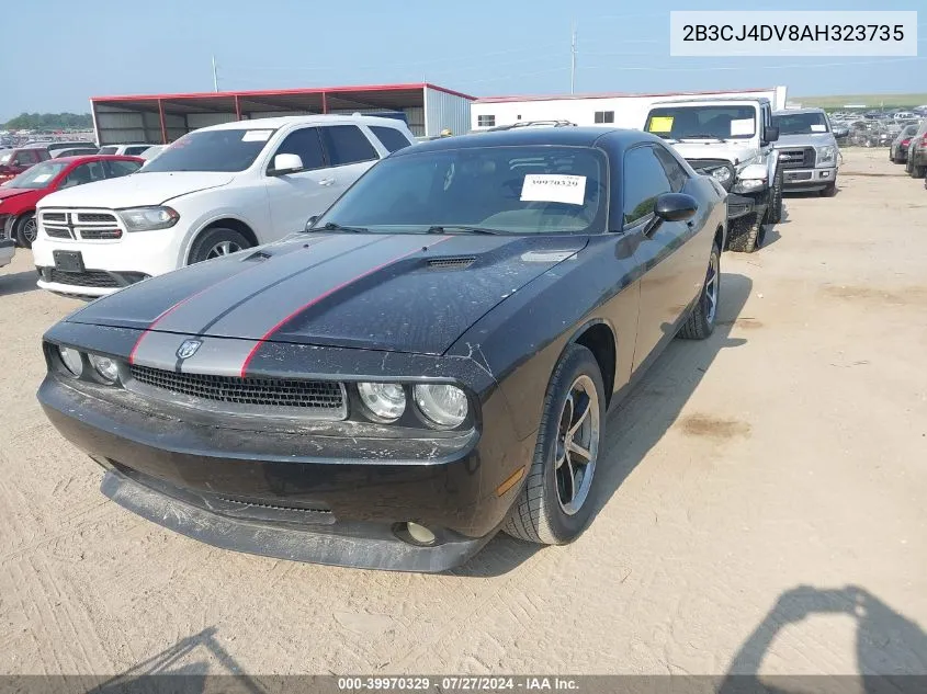 2010 Dodge Challenger Se VIN: 2B3CJ4DV8AH323735 Lot: 39970329