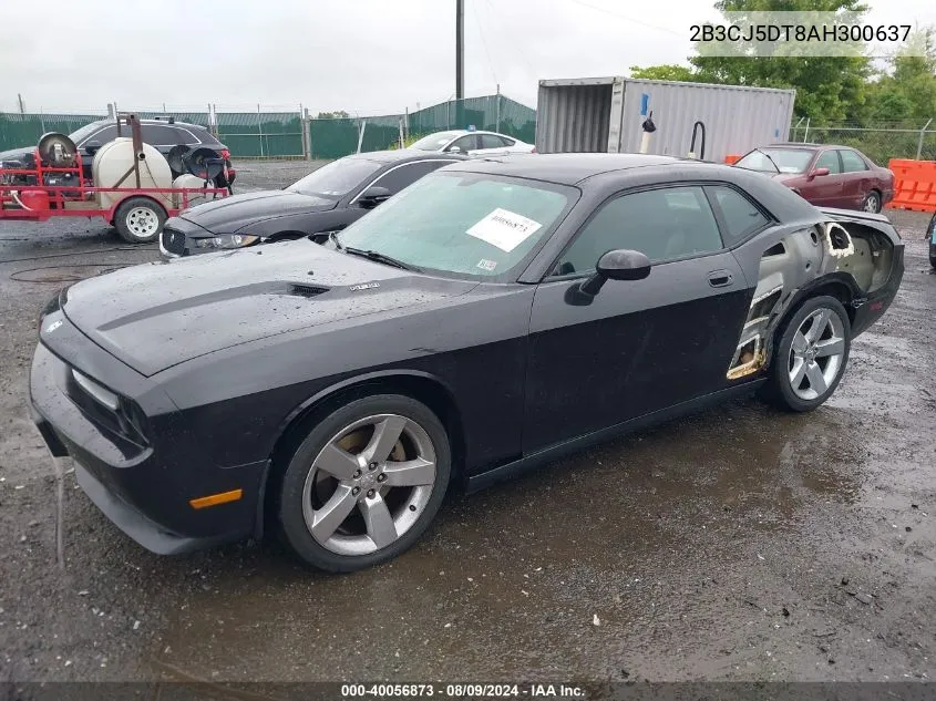 2010 Dodge Challenger R/T VIN: 2B3CJ5DT8AH300637 Lot: 40056873