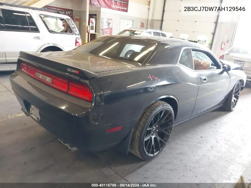 2010 Dodge Challenger Srt8 VIN: 2B3CJ7DW7AH129546 Lot: 40115780