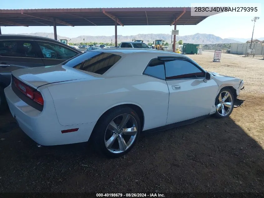 2B3CJ4DV8AH279395 2010 Dodge Challenger Se