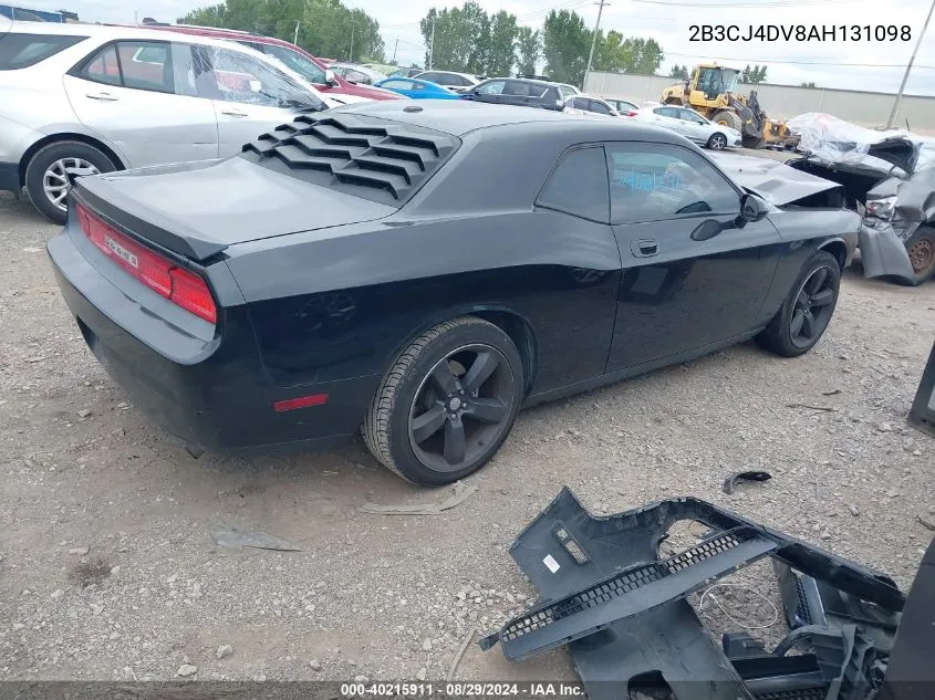 2B3CJ4DV8AH131098 2010 Dodge Challenger Se