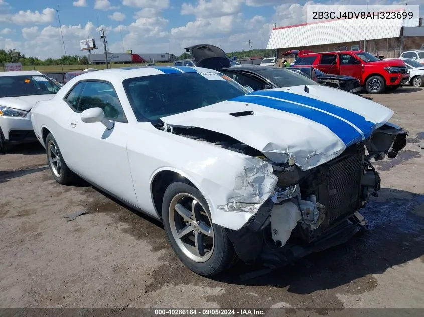 2B3CJ4DV8AH323699 2010 Dodge Challenger Se