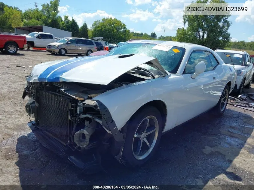 2B3CJ4DV8AH323699 2010 Dodge Challenger Se