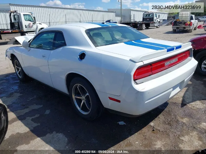 2B3CJ4DV8AH323699 2010 Dodge Challenger Se