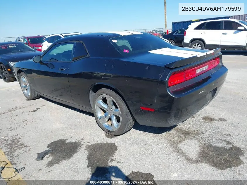 2010 Dodge Challenger Se VIN: 2B3CJ4DV6AH179599 Lot: 40300671