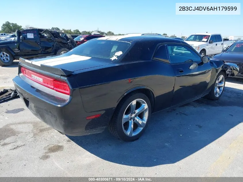 2010 Dodge Challenger Se VIN: 2B3CJ4DV6AH179599 Lot: 40300671