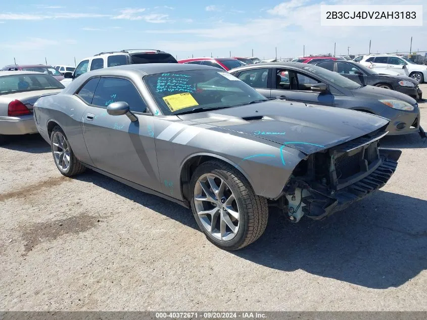 2010 Dodge Challenger Se VIN: 2B3CJ4DV2AH3183 Lot: 40372671