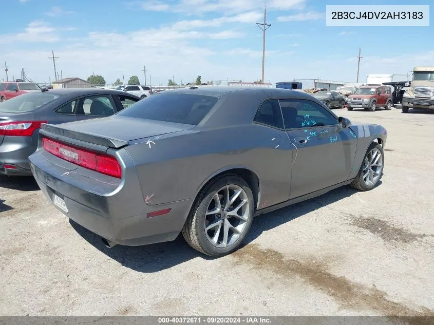 2010 Dodge Challenger Se VIN: 2B3CJ4DV2AH3183 Lot: 40372671