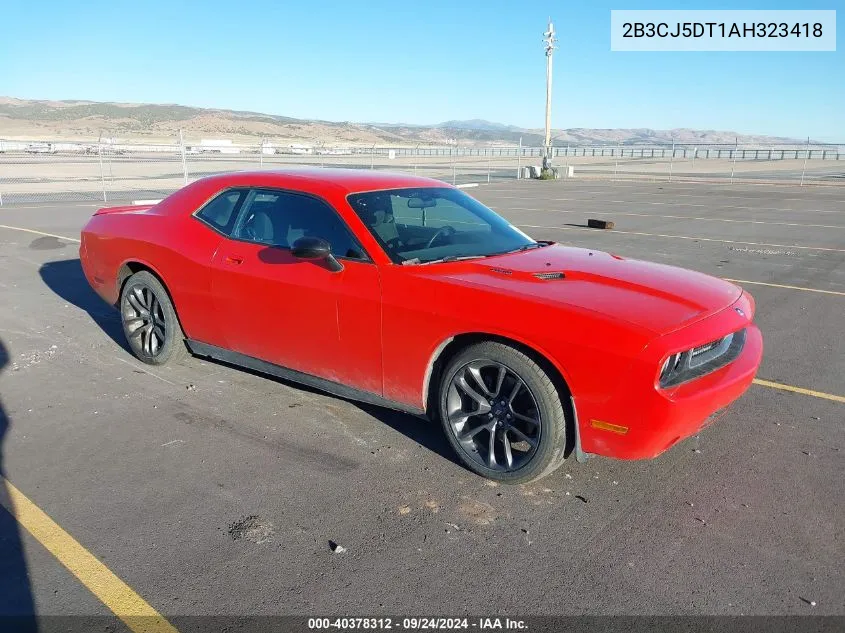 2010 Dodge Challenger R/T VIN: 2B3CJ5DT1AH323418 Lot: 40378312