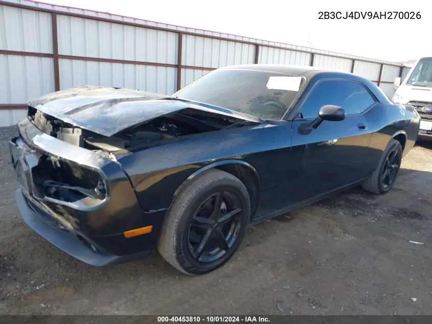 2010 Dodge Challenger Se VIN: 2B3CJ4DV9AH270026 Lot: 40453810