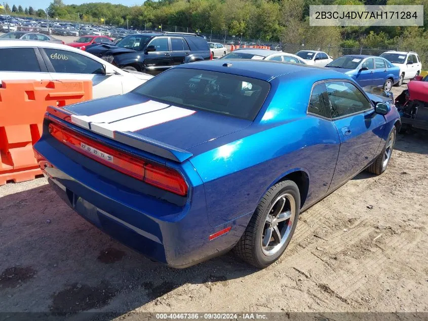 2010 Dodge Challenger Se VIN: 2B3CJ4DV7AH171284 Lot: 40467386