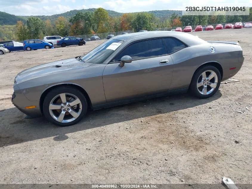 2010 Dodge Challenger R/T VIN: 2B3CJ5DT1AH319045 Lot: 40498962