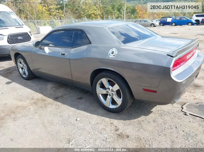 2010 Dodge Challenger R/T VIN: 2B3CJ5DT1AH319045 Lot: 40498962