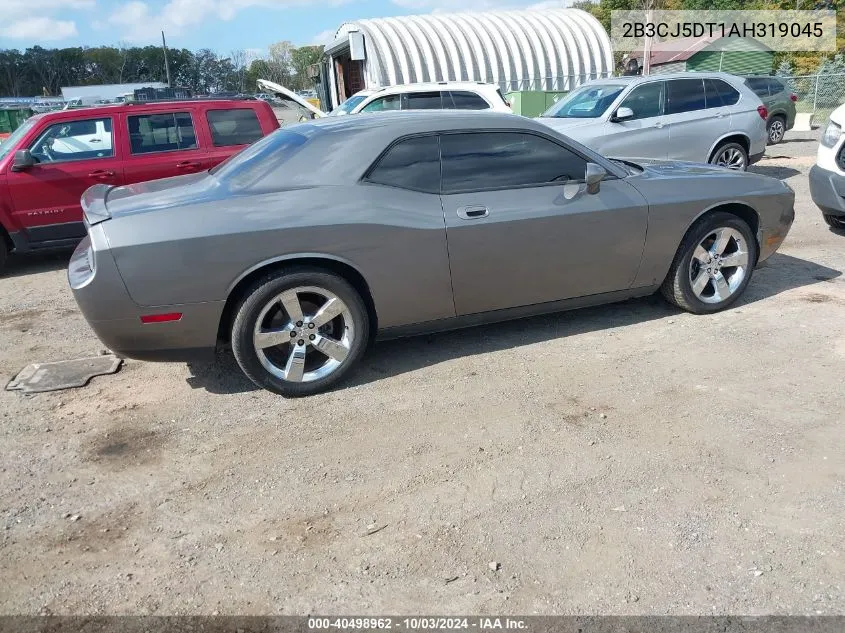 2010 Dodge Challenger R/T VIN: 2B3CJ5DT1AH319045 Lot: 40498962