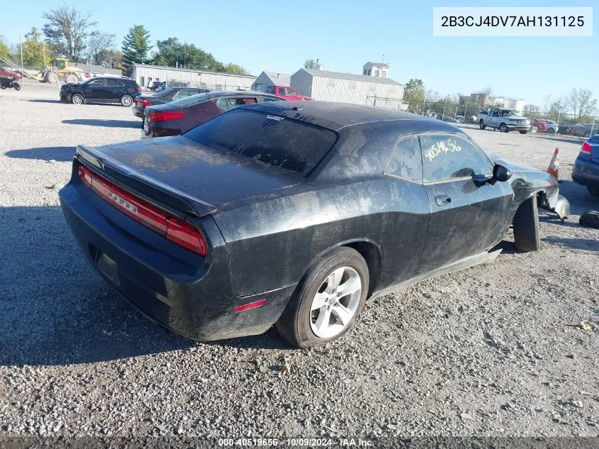 2010 Dodge Challenger Se VIN: 2B3CJ4DV7AH131125 Lot: 40519656