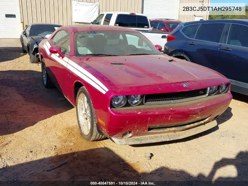 2010 Dodge Challenger R/T VIN: 2B3CJ5DT1AH295748 Lot: 40547591