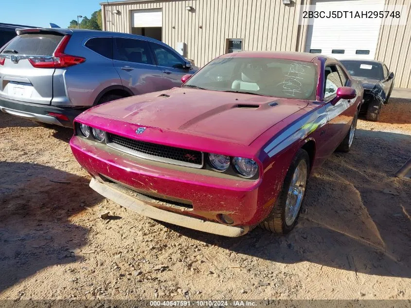 2010 Dodge Challenger R/T VIN: 2B3CJ5DT1AH295748 Lot: 40547591