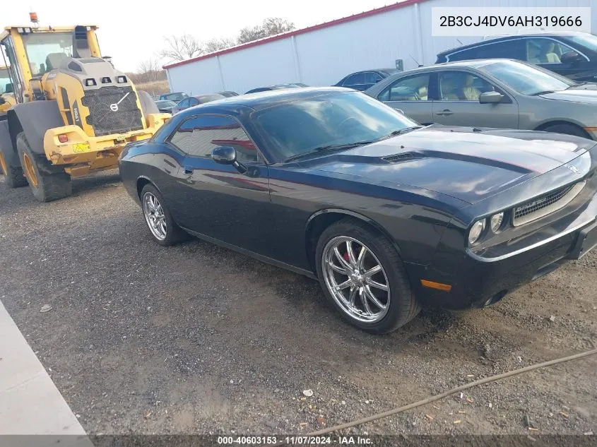 2010 Dodge Challenger Se VIN: 2B3CJ4DV6AH319666 Lot: 40603153