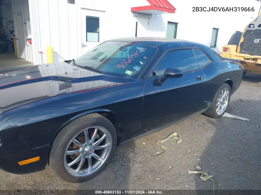 2010 Dodge Challenger Se VIN: 2B3CJ4DV6AH319666 Lot: 40603153