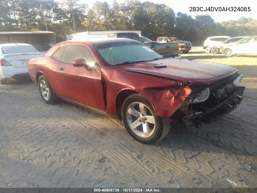 2010 Dodge Challenger Se VIN: 2B3CJ4DV0AH324085 Lot: 40608739