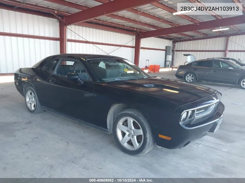 2010 Dodge Challenger Se VIN: 2B3CJ4DV2AH103913 Lot: 40609882