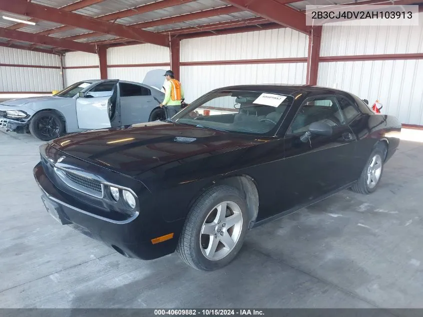 2010 Dodge Challenger Se VIN: 2B3CJ4DV2AH103913 Lot: 40609882