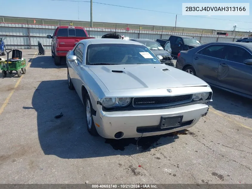 2010 Dodge Challenger Se VIN: 2B3CJ4DV0AH313166 Lot: 40653740