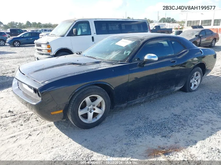 2B3CJ4DV8AH199577 2010 Dodge Challenger Se