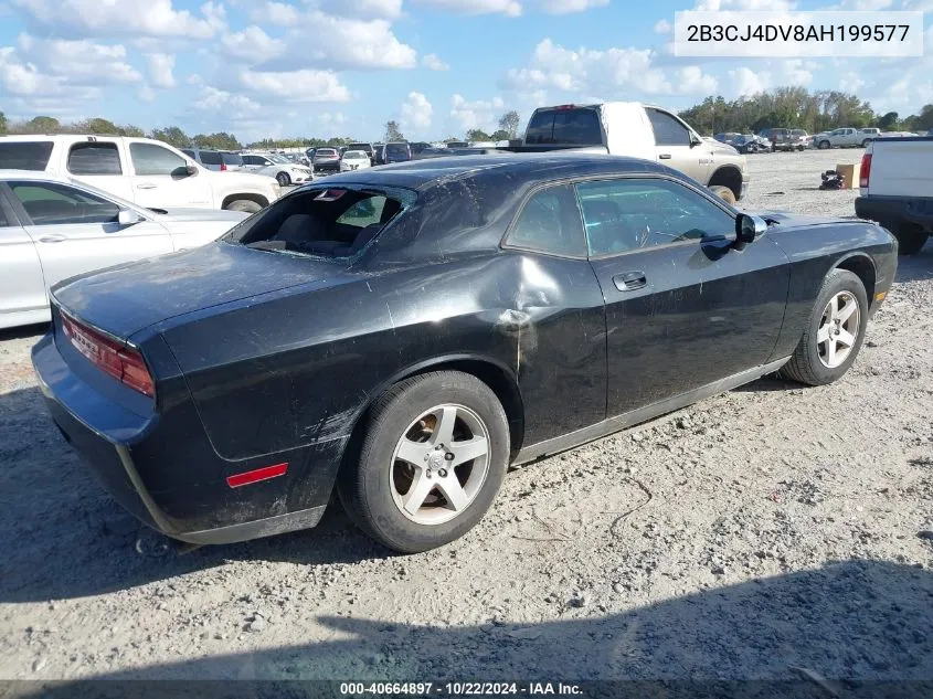 2B3CJ4DV8AH199577 2010 Dodge Challenger Se