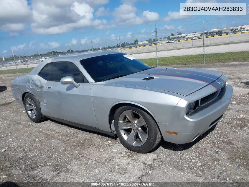 2B3CJ4DV4AH283833 2010 Dodge Challenger Se