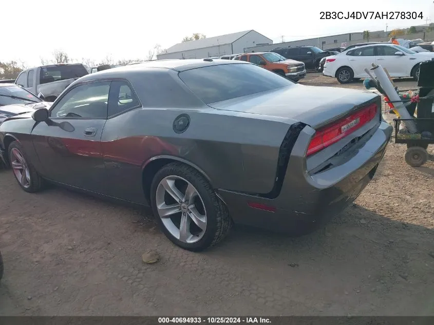 2010 Dodge Challenger Se VIN: 2B3CJ4DV7AH278304 Lot: 40694933