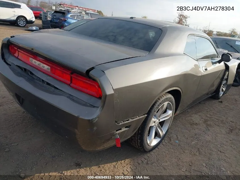 2010 Dodge Challenger Se VIN: 2B3CJ4DV7AH278304 Lot: 40694933