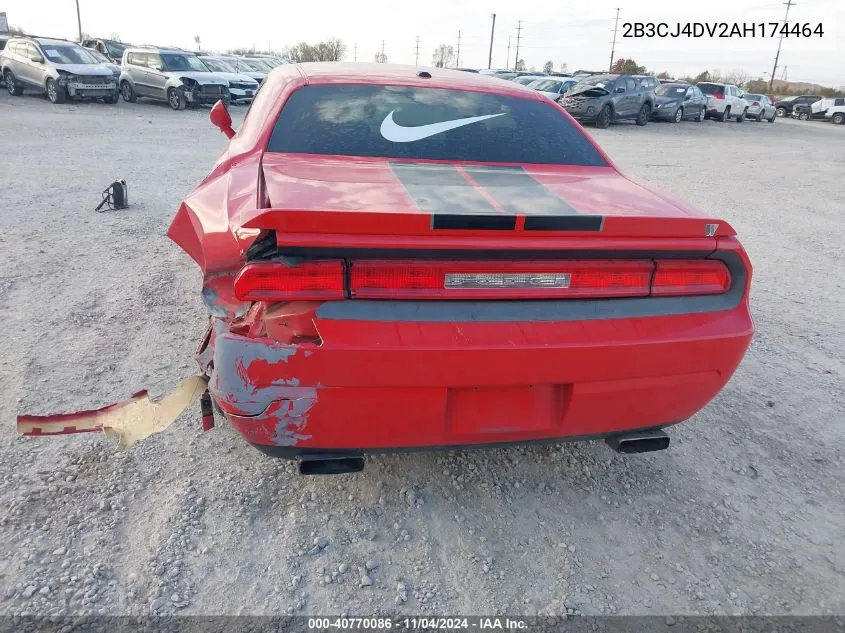 2010 Dodge Challenger Se VIN: 2B3CJ4DV2AH174464 Lot: 40770086