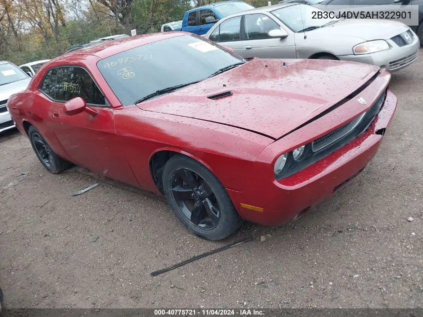 2B3CJ4DV5AH322901 2010 Dodge Challenger Se