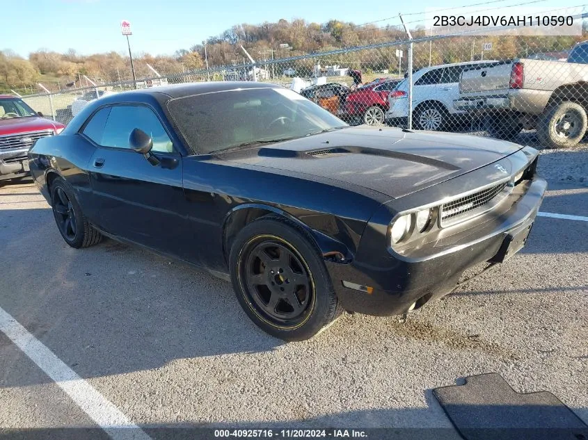 2010 Dodge Challenger Se VIN: 2B3CJ4DV6AH110590 Lot: 40925716