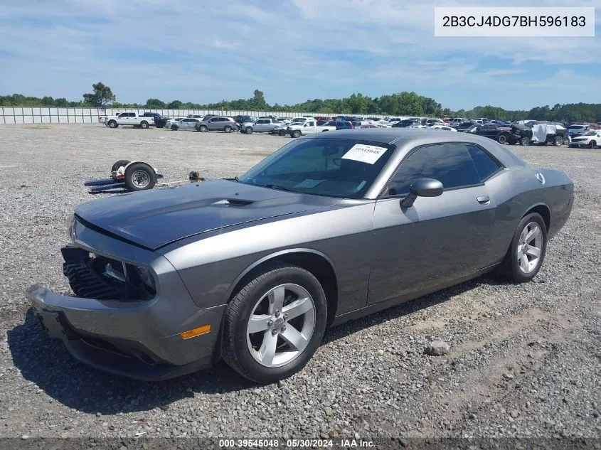 2B3CJ4DG7BH596183 2011 Dodge Challenger