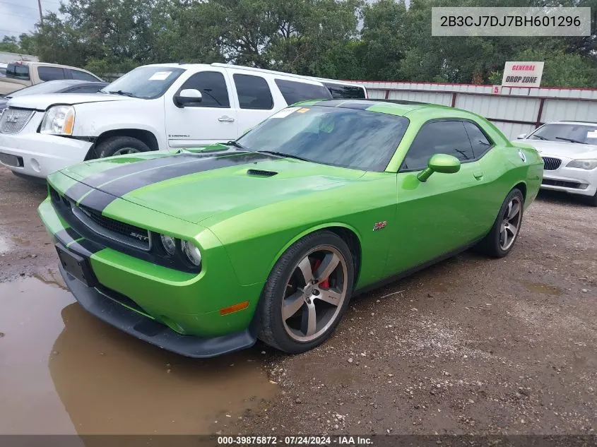 2B3CJ7DJ7BH601296 2011 Dodge Challenger Srt8