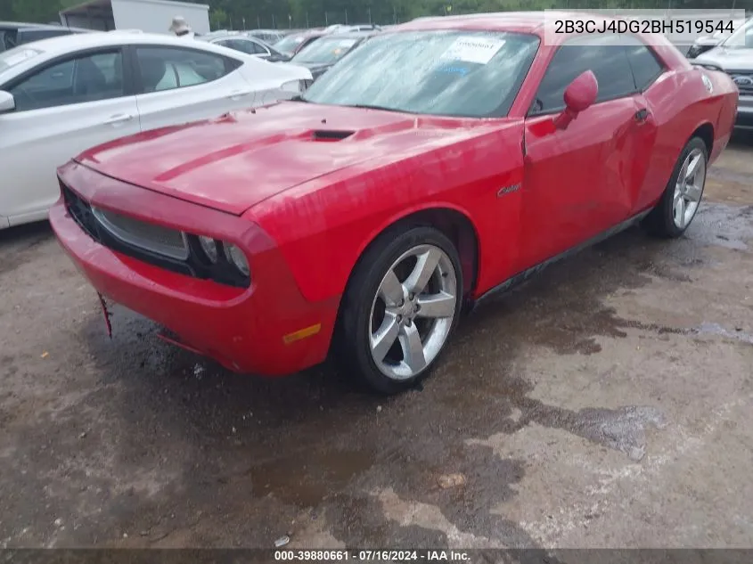 2011 Dodge Challenger VIN: 2B3CJ4DG2BH519544 Lot: 39880661